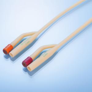 Quality Fr08 Silicone Foley Catheter 2 Way Latex 8 French Catheter Yellow wholesale