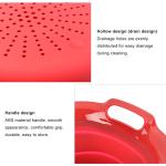 Kitchenware Collapsible Silicone Folding Sink Drain Basket