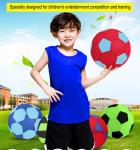 Sports Toy Colorful Fabric Ball Inflatable Pvc Toy Ball Football