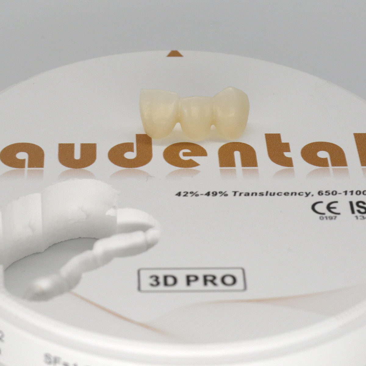 Multilayer Dental Zirconia Disc 3D For CAD CAM Milling System 98/95/92mm