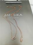 Luxury Jewelry new style necklace 18k white gold yellow gold rose gold diamond