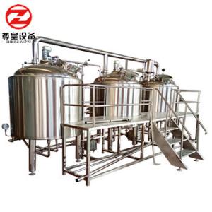 Quality Full-automatic turn-key brew house system brewery equipment wine equipment wholesale