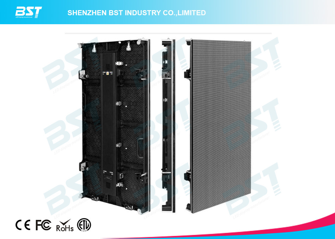 High Resolution Curved Led video Screen Pixel Pitch 4.81mm with 500mmX1000mm panel