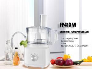 Quality 750W 2.0L FP413 compact food processor wholesale
