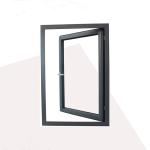 Soundproof Aluminum Casement Window Tempered Glass