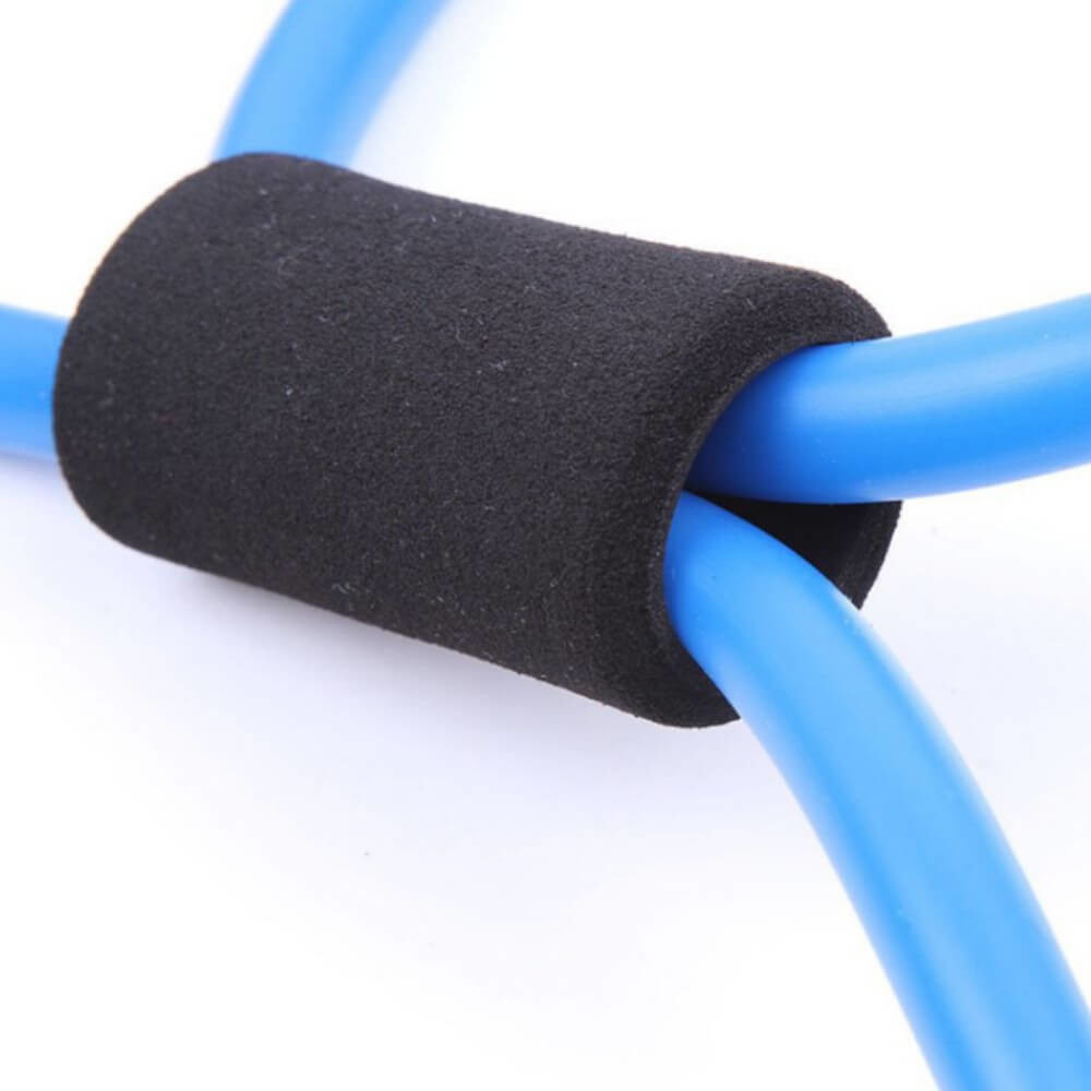 8 Word elastic pull rope exercises , Lightweight Yoga Resistance Rubber Bands