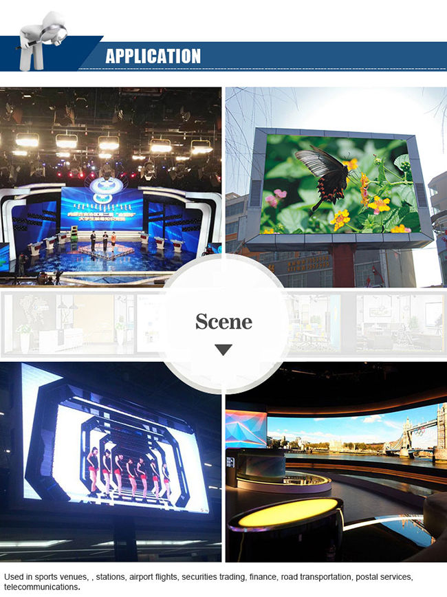 SMD Super Thin P3 Indoor Rental LED Display Full Color Die Casting Aluminum