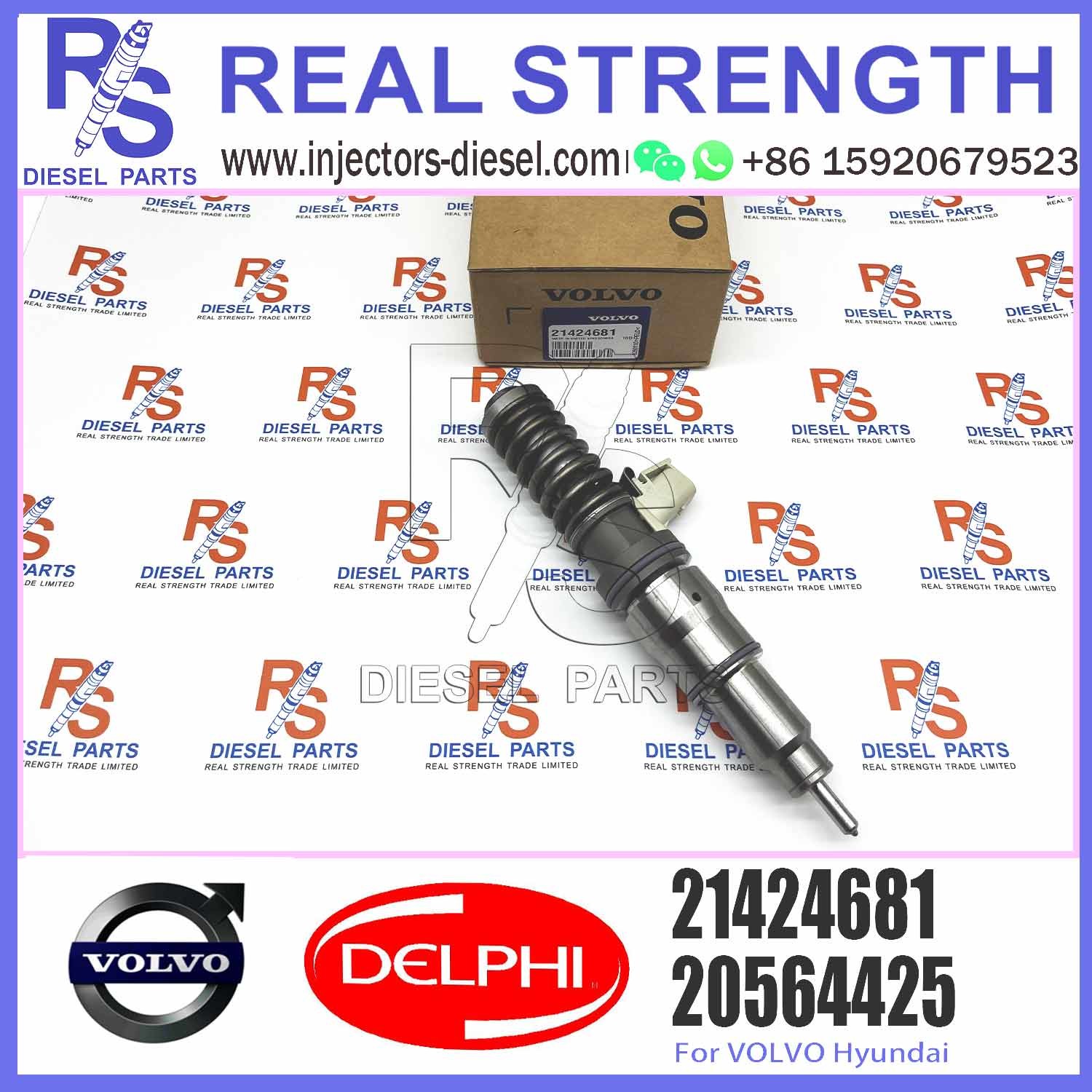 MD13 US07 Engine Diesel Injector 21424681 Unit Pump Injector Electronic Unit BEBE4G08001 For V-O-L-V TRUCK