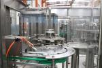 Piston Vacuum Milk Bottle Filling Machine Medium Size With Belt Conveyor