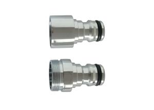 Quality Brass MS58 Quick Connect Water Hose Fittings , Quick Change Garden Hose Fittings wholesale