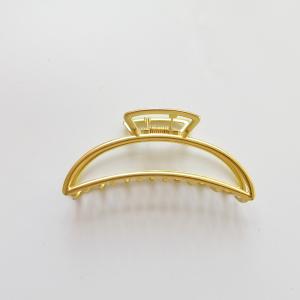 Quality 14 Cm 15cm Metal Gold Claw Hair Clips Fashion Accessories Large wholesale