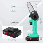 OEM 500W Battery Cordless Compact Mobile Hand Held Rechargeable Chain Saw Mill