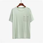 Sublimation White Pink Cotton Blank T Shirts Knitted Breathable