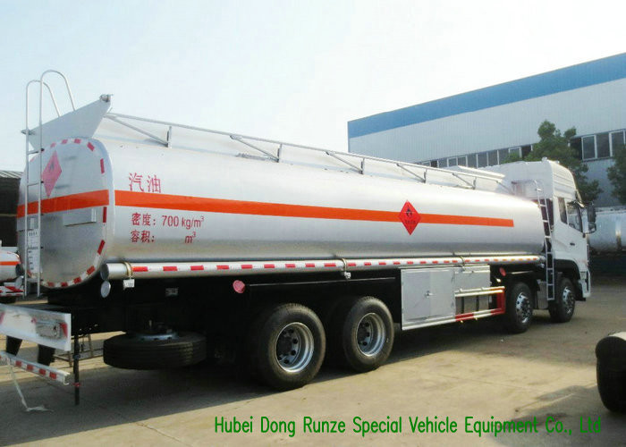 DFAC Aluminium Alloy Oil Liquid Tank Truck 28000 - 32000L Loading Capacity