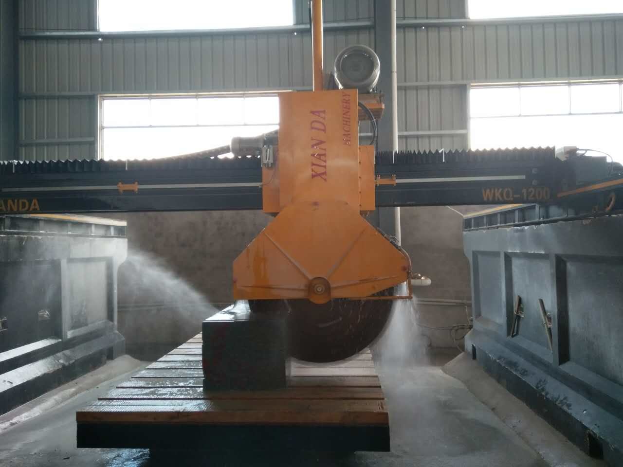 Full Automatic Middle Block Cutting Machine Powered By AC
