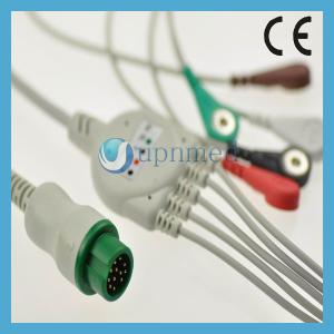 Quality Mindray One piece 5-lead ECG Cable with leadwires wholesale