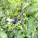 Vertical Garden Artificial Green Walls Plant Panel Plastic Greenery Hedge For