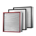 H13 H14 99.97% Deep Pleated Hepa ULPA Filter For Industrial Cleanrooms