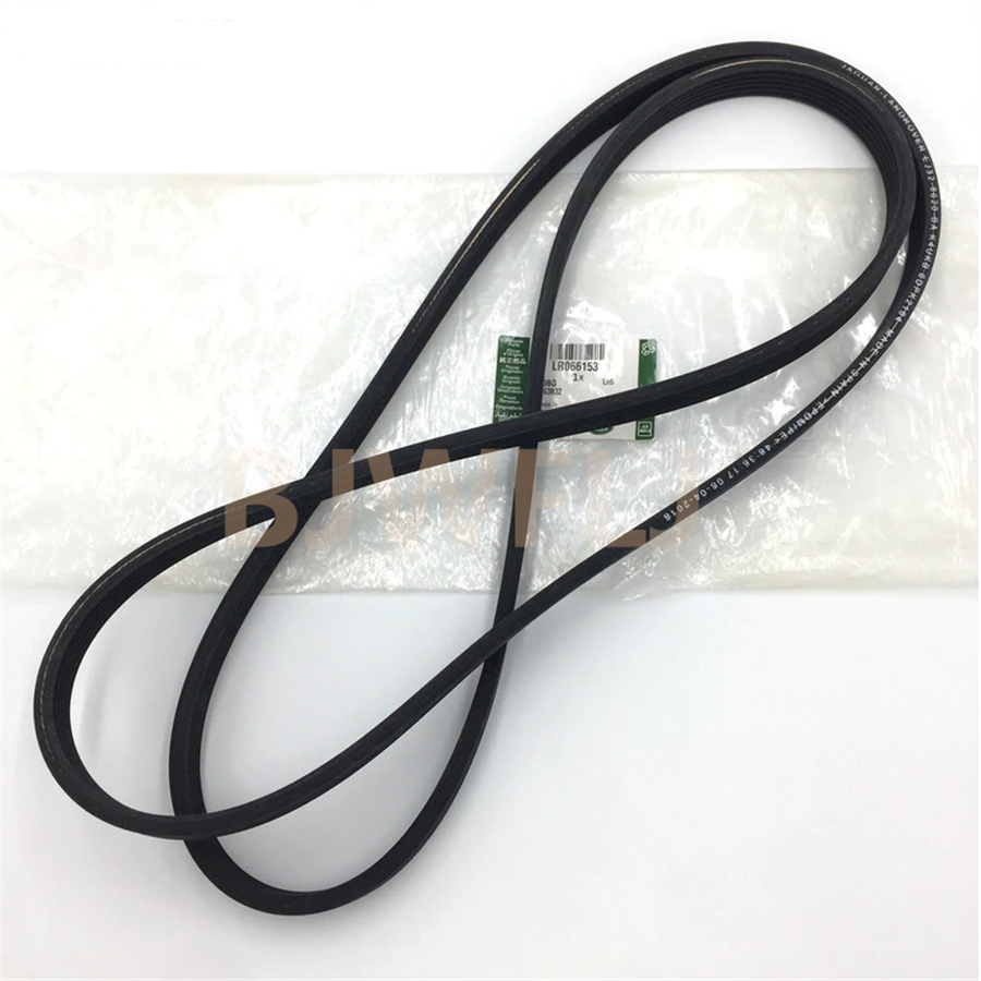 OEM Customized Black Drive Belt for Land Rover Range Rover Evoque Discovery Sport 2.0L 16V Petrol