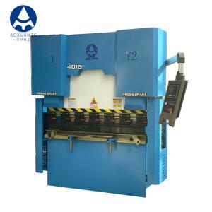 Quality 40T 1600mm Long CNC Metal Steel Plate Press Brake With Torsion Bar E21 Controller wholesale
