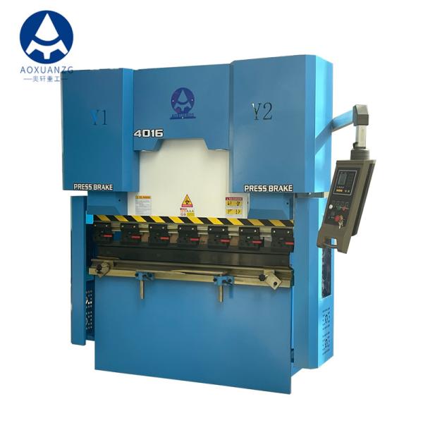 40T 1600mm Long CNC Metal Steel Plate Press Brake With Torsion Bar E21