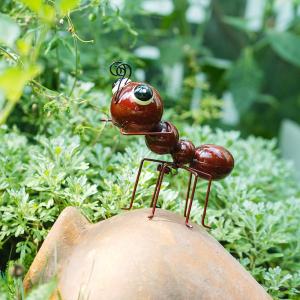Quality Small Metal Ant Garden Decoration Multicolor Metal Ant Yard Art Rustproof wholesale