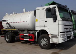 Quality Sanitation Enterprise Sewage Suction Truck 8-12CBM RHD 4X2 , Liquid Waste Trucks wholesale