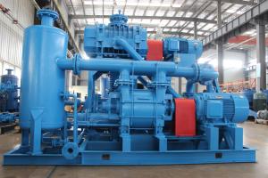 Quality Industrial Liquid Ring Vacuum Pump Booster System Higher Vacuum Higher Suction Capacity wholesale