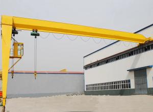Quality MH Single Girder Gantry Crane Rail Outdoor Hoist Crane 10 Ton wholesale