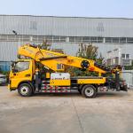 Customized Diesel Telescopic Boom Bucket Truck Aerial work Truck High-altitude