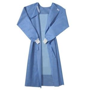 Quality Knitted Cuff Disposable Surgical Gown , Disposable Waterproof Clothing wholesale