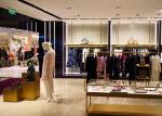 High End Clothing Store Display Fixtures With Hanging Rack Decoration Design