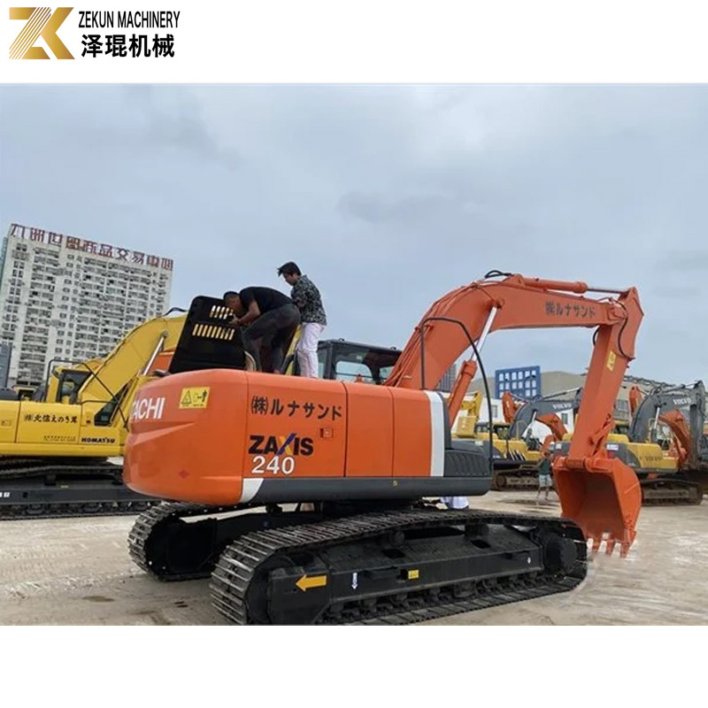 ZX 240 Used Hydraulic Excavator 24Ton