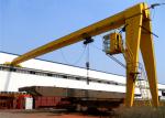 32t Single Girder Electric Hoist Semi Gantry Cranes Easy Operated