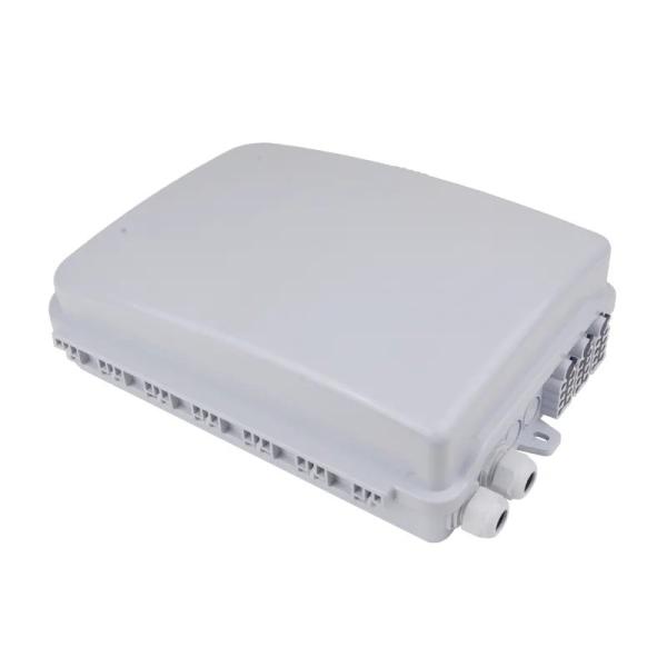 Wall/Pole Mounted 24-core 1x16 PLC FTTH Fiber Optic Wiring Closet Distribution