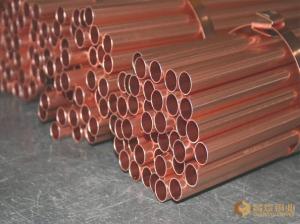 Quality Non - Corrosion 8mm Copper Tube , Seamless Copper Tube C12200 Phosphorus Oxygen Free wholesale