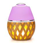 Hotel Flame Light Elegant Aromatherapy Wood Grain Essential Oil Diffuser