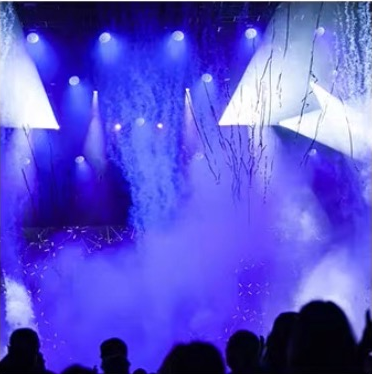 MF-ONE 50/60HZ Control Fog LED Smoke Machine for Party Wedding Disco Colored Smoke Stage