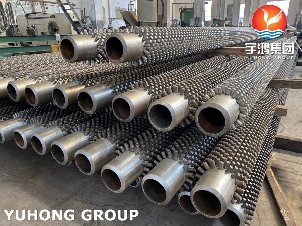 ASTM A335 P5 /ASME SA335 P5 , 13Cr (SS 410), Studded Fin Tube , Pin Tube, Oil