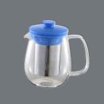 Professional Stainless Steel Chemical Etching Glass Teapot For Tea Making
