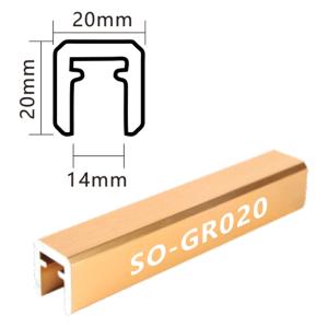 Quality 10-12mm Glass Aluminum Bridge Railings/Handrails for House Balustrade Fence Railing wholesale