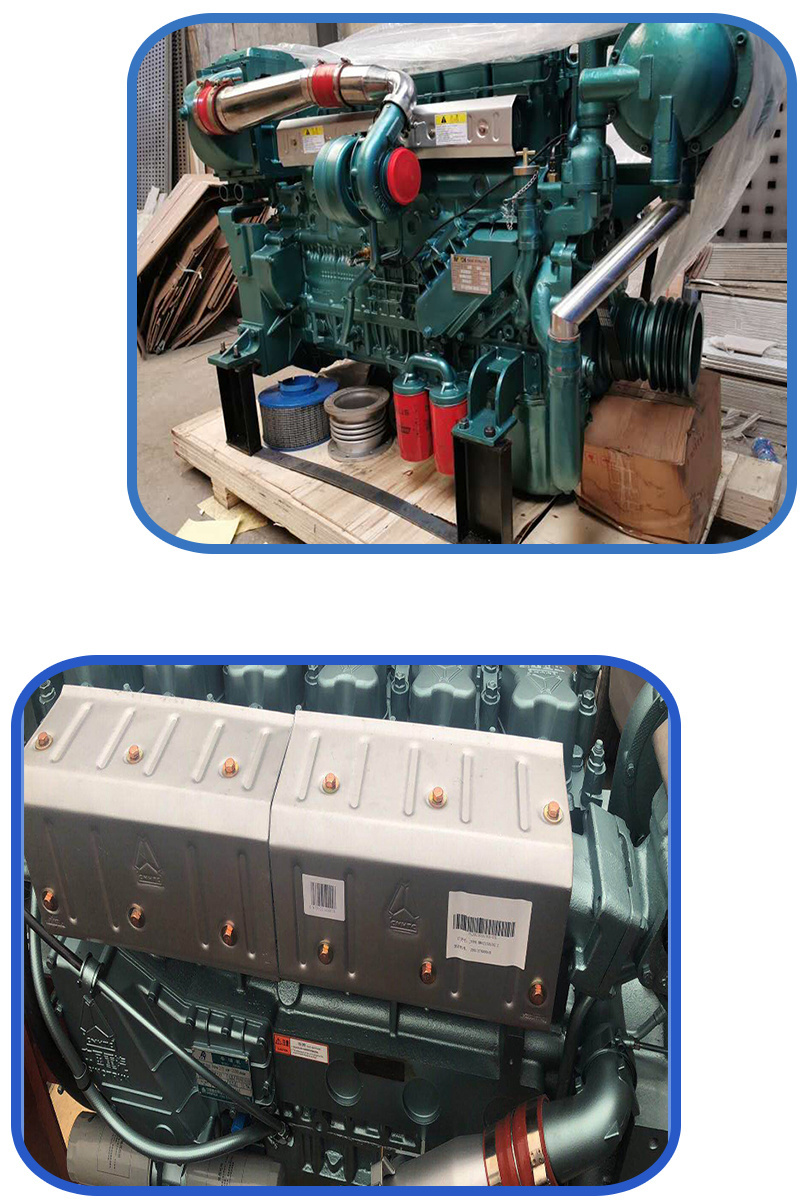 Genuine Truck Parts China Sinotruk HOWO A7 371HP Engine Wd615.47