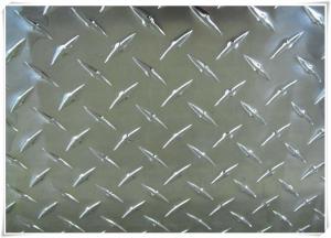Quality Colding Working 3000 Series Aluminum Alloy Sheet Tread Plate Reflective Five Bars wholesale
