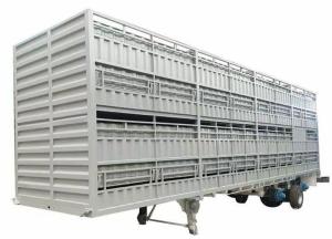 Quality Customized Semi-Trailer Livestock Transport Truck Trailers for Bulk Cargo Transport wholesale