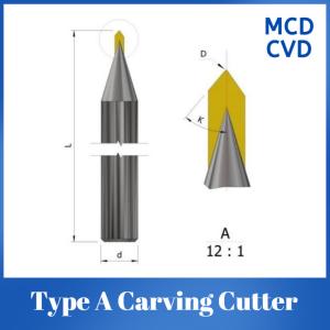 Quality Type A Electronic CVD Diamond Carving Cutter For High Performance Carving wholesale