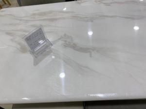 Quality Durable Classic Faux Marble Dinette For 6 Strong Stability Clear Texture wholesale
