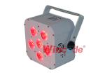 WiFREE Par 6 Battery Powered Stage Lights 6 × 18W RGBWA + UV With Colorful LCD
