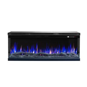 Quality 100inch Two Heat Levels Multi Sided Electric Fireplace Imitation Fire wholesale