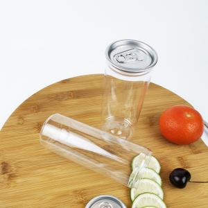 Quality 330ml Cylindrical Plastic Food Storage Cans For Storing Tea Milk wholesale