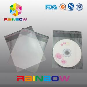 Quality OPP cellophane bags for CD card / gift packaging , self adhesive seal wholesale